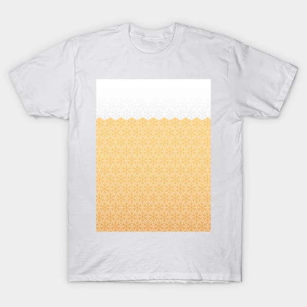 winter Beer honeycomb T-Shirt by AtelierNab
